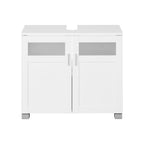 LIVARNO home Waschbeckenunterschrank »Basel«, mit Siphonausschnitt - B-Ware sehr gut