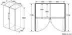 Siemens GS54NAWCV iQ500 Gefrierschrank, 176 x 70 cm, 327 L, noFrost nie wieder abtauen, bigBox Platz für großes Gefriergut, varioZone flexible Glas-und Schubladen, Weiß