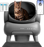 Neakasa M1 Oben offene Katzenklo selbstreinigend Katzentoilette XXL, Geruchsfreie, Hygienisch, App-Steuerung, Große Fassungsvermögen, mit Katzenstreu Matte, Cat Litter Box mit für mehrere Katzen