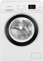 Bomann® Waschmaschine 10kg | max. 1400 U/min | 10 Jahre Motor-Garantie | effizienter, leiser & langlebiger Invertermotor | 15 Programme | Endzeitvorwahl | LED-Display | Washing Machine WA 7110