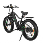 Hitway BK9 E-Bike - 500W Motor, 48V 15Ah, 26 x 4.0 Fat Tire - All-Terrain Mountain E-Bike