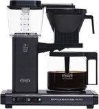 Moccamaster KBG Select, Kaffeemaschine, Retro Kaffeemaschine, Filterkaffee, Off-White, 1.25L