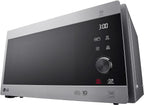 LG MS2595CIS Mikrowelle mit Smart Inverter Technologie, 25 Liter Kapazität, 1000 W, Automatikprogramme, einstellbare Leistungsstufen und EasyClean-Funktion, Silber