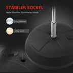 HOMCOM Punchingball Set höhenverstellbar inkl. Handschuhe Pumpe