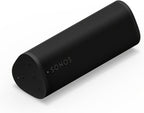 Sonos Roam 2 | Leichter, mobiler und wasserdichter Speaker mit Bluetooth, WLAN, mindestens 10 Stunden Akkulaufzeit und Voice Control für drinnen und draußen - Weiß