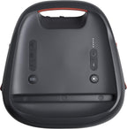 JBL PartyBox 710 - Schwarz – Trag - und rollbarer Bluetooth Party-Lautsprecher mit Lichteffekten – Spritzwassergeschützte, mobile Musikbox