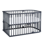 babybay Original Beistellbett aus massivem Buchenholz / kompakt & verwandelbar / Kinderbett Höhe stufenlos verstellbar & umweltfreundlich / mitwachsendes Babybett (weiß lackiert) / inkl. Matratze
