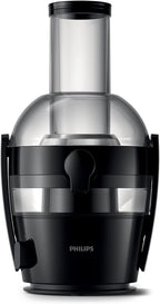 Philips Entsafter – 1100W, 2L, HomeID-Rezepte-App, XXL-Einfüllffnung, QuickClean (HR1921/20), 25 x 43.2 x 29.6 cm, Edelstahl
