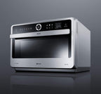 Bauknecht Jet Chef MW 179 IN Edelstahl 5in1-Multifunktionsmikrowelle/ 1000 W/ 33 L Garraum/Heißluft 1500 Watt/ Quartz Grill 1200 W/DualCrisp/ Dampfgaren/Schmelz- und Schnellauftau-Funktion