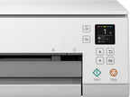 Canon PIXMA TS6350a Drucker Farbtintenstrahl Multifunktionsgerät DIN A4 (Fotodrucker, Scanner, Kopierer, OLED, 4.800x1.200 dpi, USB, WLAN, 5 separate Tinten, Duplexdruck, 2 Papierzuführungen), schwarz