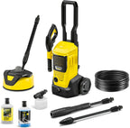 Kärcher Hochdruckreiniger K 4 Power Control Flex Home, Druck: max. 130 bar, Fördermenge: 420 l/h, Fläche: 30 m²/h, Wasserfilter, Gewicht: 11,5 kg, Hochdruckpistole, Dreckfräser, Strahlrohr, Home Kit