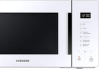 Samsung Tisch-Mikrowelle Glas Design MG23T5018CP/ET, knuspriges Kochen, AirFry, Mikrowelle + Grill 800 W + 1100 W, 23 l, 49 x 27,5 x 38 cm, Puder