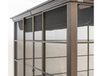 SOJAG Canada Pavillon »Castel«, aus Aluminium, inkl. Sonnensegel u. Insektenschutz, bronze