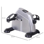 HOMCOM Mini Bike Pedaltrainer Heimtrainer LCD-Display verstellbar