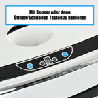 HOMCOM Automatik Mülleimer mit Sensor Abfalleimer Edelstahl