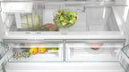 SIEMENS KF96NVPEA iQ300 Multi-Door-Kühlschrank, 183 x 91 cm, 405 L Kühlen & 200 L Gefrieren, hyperFresh längere Frische, noFrost nie wieder abtauen, superCooling schnellere Kühlung
