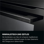 AEG Einbaubackofen – Serie 5 Ringheißluft: Gleichmäßige Garergebnisse auf 3 Ebenen – Pyrolyse Selbstreinigung – 25 Automatikprogramme – LED-Touchdisplay – Schnellaufheizung – Schwarz – BPE53516AB