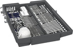 Siemens SR65YX08ME, iQ500 Smarter Geschirrspüler Vollintegriert, 45 cm breit, Besteckschublade, Zeolith, extra leise, aquaStop, automatische Türöffnung nach Programmende, varioSpeed, Innenbeleuchtung