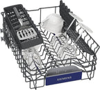 Siemens SR65YX08ME, iQ500 Smarter Geschirrspüler Vollintegriert, 45 cm breit, Besteckschublade, Zeolith, extra leise, aquaStop, automatische Türöffnung nach Programmende, varioSpeed, Innenbeleuchtung