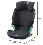 Maxi-Cosi Kore Pro i-Size Kindersitz, 3.5–12 Jahre, 100–150 cm, ClickAssist Licht, Verstellbare Höhe/Breite, Side Protection System+, Authentic Cognac
