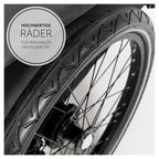 hauck Fahrradanhänger & Kinderwagen Dryk Duo Plus mit Federung, für 2 Kinder (6-48 Monate), inkl. Deichsel, Buggyrad, Fahne und LED Licht, Faltbar, Höhenverstellbar, XL Kofferaum (Dark Green)