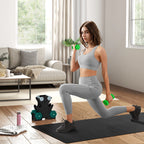 SPORTNOW Hantelset 6-teilig mit Hantelständer – 1 kg bis 5 kg