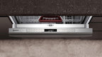 NEFF S155HTX15E N 50 Vollintegrierter Geschirrspüler, 12 Maßgedecke, Edelstahl, 81,5 cm Höhe