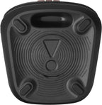 JBL Partybox Stage 120 in Schwarz – Tragbare Bluetooth-Lautsprecher-Box mit JBL Pro Sound, Lichtshow, KI-Sound-Boost und Teleskopgriff – 12 h Laufzeit