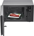 LG MS2595CIS Mikrowelle mit Smart Inverter Technologie, 25 Liter Kapazität, 1000 W, Automatikprogramme, einstellbare Leistungsstufen und EasyClean-Funktion, Silber