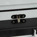 Outsunny Auto-Kühlschrank Kompressor LCD-Panel Batterieschutz Weiß