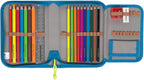 LÄSSIG 7-teiliges Schulranzen Set Kinder/School Set Boxy Unique Schwarz