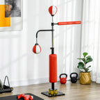 SPORTNOW Standboxsack höhenverstellbar Speedbälle Reflexstange