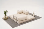 Comfort 3er Sofa - Sahne