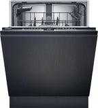 Siemens SN63EX06VE, iQ300 Smarter Geschirrspüler, Vollintegrierte Spülmaschine, 60 cm, Besteckschublade, Extra leise, varioSpeed, Automatische Türöffnung, Dreifach rackMatic, infoLight, intesiveZone