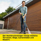 Krcher Hochdruckreiniger K 5 Compact, Druck: max. 145 bar, Durchfluss: max. 500 l/h, Flchenleistung: 40 m/h, Wasserfilter, Gewicht: 12 kg, Hochdruckschlauch und -pistole, Dreckfrser, Strahlrohr