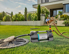 Gardena Gartenpumpe 6500 SilentComfort: Extra leise Bewässerungspumpe via App steuerbar, Fördermenge 6500 l/h, Trockenlaufsicherung, rostfreier Edelstahl, stromsparend und wasserfest (9059-20)