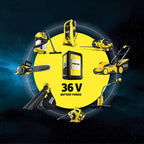 Kärcher 18 V Akku-Laubbläser und -sauger BLV 18-200 Battery Set, inkl. 18 V/2,5 Ah Akku und Schnellladegerät, mit Mulchfunktion, Luftgeschwindigkeit: 200 km/h, Fangsackvolumen: 45 l, Gewicht: 3,5 kg