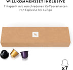 Nespresso De'Longhi EN640.W Gran Lattissima Kaffeekapselmaschine mit automatischem Milchsystem,19 Bar Druck, 1400W,Weiß