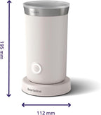 Philips Baristina Espressomaschine - Real Espresso- made simple. Kompakte Kaffeemaschine- Naturweiß mit weißem Siebträger- 16-bar-Pumpendruck- automatisches Mahlwerk- Cafe Crema (BAR300/00)