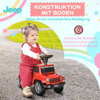 AIYAPLAY Rutschauto Kinderfahrzeug mit Stauraum & Kippschutz Rot
