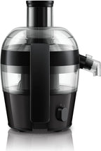 Philips Entsafter – 1100W, 2L, HomeID-Rezepte-App, XXL-Einfüllffnung, QuickClean (HR1921/20), 25 x 43.2 x 29.6 cm, Edelstahl