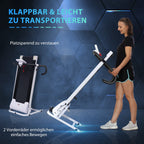 HOMCOM elektrisches Laufband klappbar LCD-Display 12 Programme