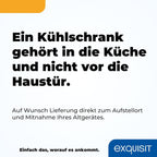 Exquisit Kühlschrank mit Gefrierfach, 120 Liter, 4-Sterne-Gefrierfach, Kühlschrank freistehend, KS516-4-H-010D weiss