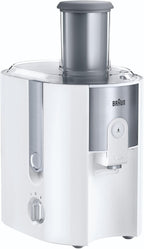 DeLonghi Braun J700 Multiquick 7 Entsafter | Hochleistungs-Entsafter-System | Groer Einfüllschacht (75 mm) | Innovatives Anti-Tropf-System | Kraftvoller 1.000 Watt Motor | silber