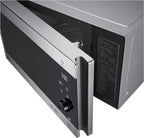LG MS2595CIS Mikrowelle mit Smart Inverter Technologie, 25 Liter Kapazität, 1000 W, Automatikprogramme, einstellbare Leistungsstufen und EasyClean-Funktion, Silber