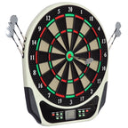 HOMCOM Elektronische Dartscheibe 18 Spiele 8 Spieler LCD Display