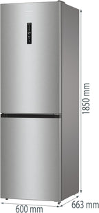Gorenje N 619EAW4 Kühl-Gefrier-Kombination / LED Display / 186 cm / 300 l / NoFrostPLus / Gemüsefach mit Feuchteregler / FastFreeze / weiß