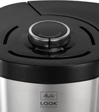 Melitta Look Perfection - Filterkaffeemaschine - mit Thermokanne - Tropfstopp - 10 Tassen - Schwarz (1025-16)