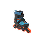 CRIVIT Kinder-Softboot-Inlineskates, mit Anziehhilfe und Tragegriff (Blau, 29-33) - B-Ware gut