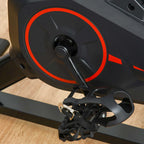 HOMCOM Fahrradtrainer Heimtrainer LCD-Display höhenverstellbar